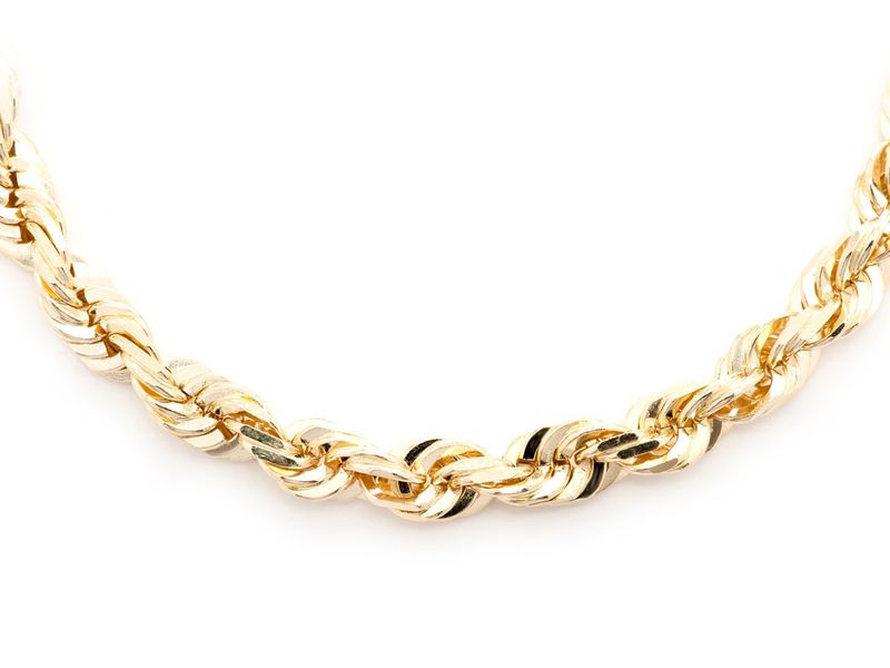 6mm 10K Hollow Rope Chain