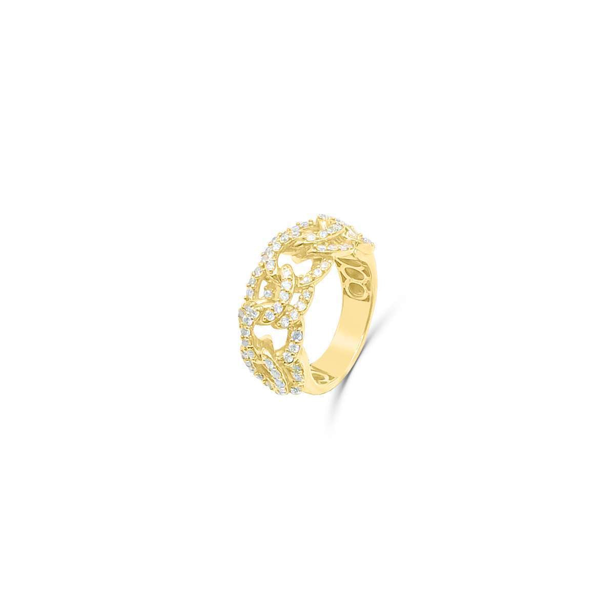 10K Gold Diamond Men's Ring 1.75CT