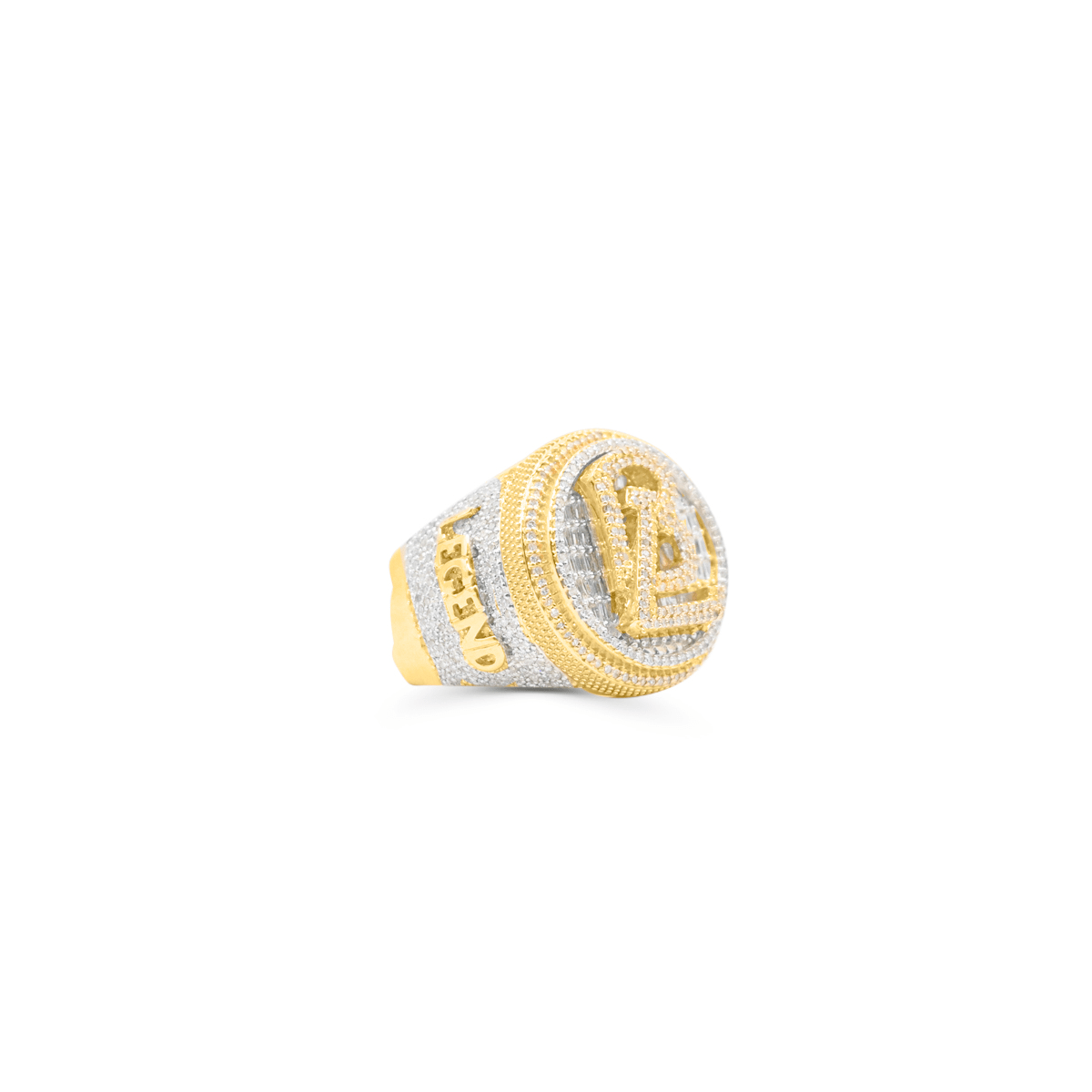 10K Gold Diamond Men's Ring 2.60CT