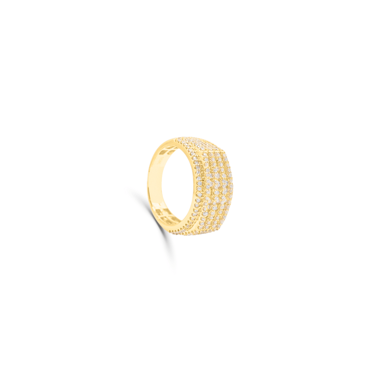 10K Gold Diamond Men's Ring 1.95CT