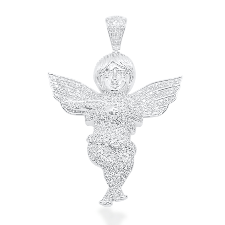 10K Gold Diamond Pendant 3.01CT