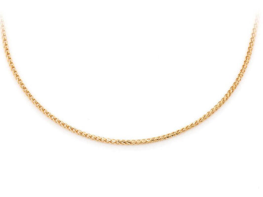 1.5mm 14 Gold Franco Chain