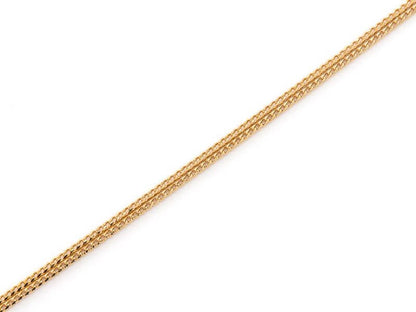 Yellow Gold 1.5mm 14 Gold Franco Chain