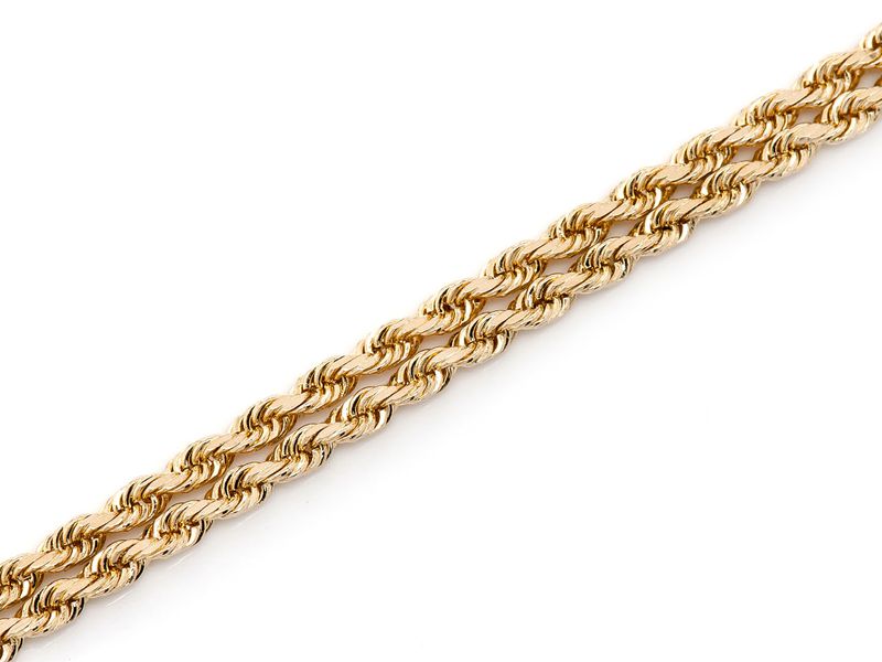 2mm 10K Hollow Rope Chain
