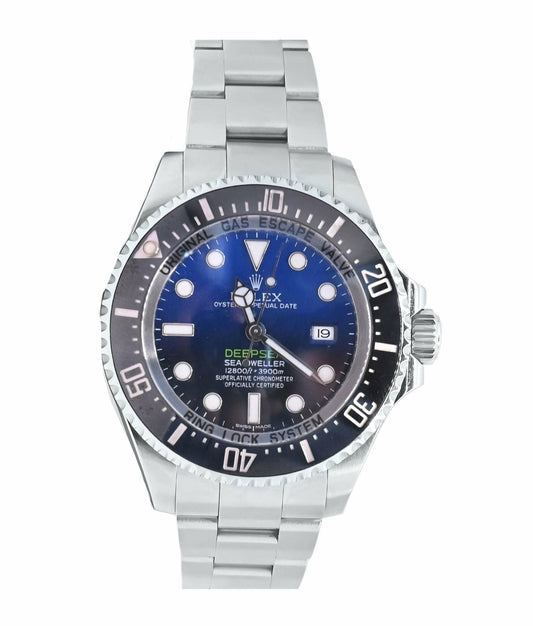 Rolex Deepsea D-Blue Dial 44mm Stainless Steel Oyster Watch 116660