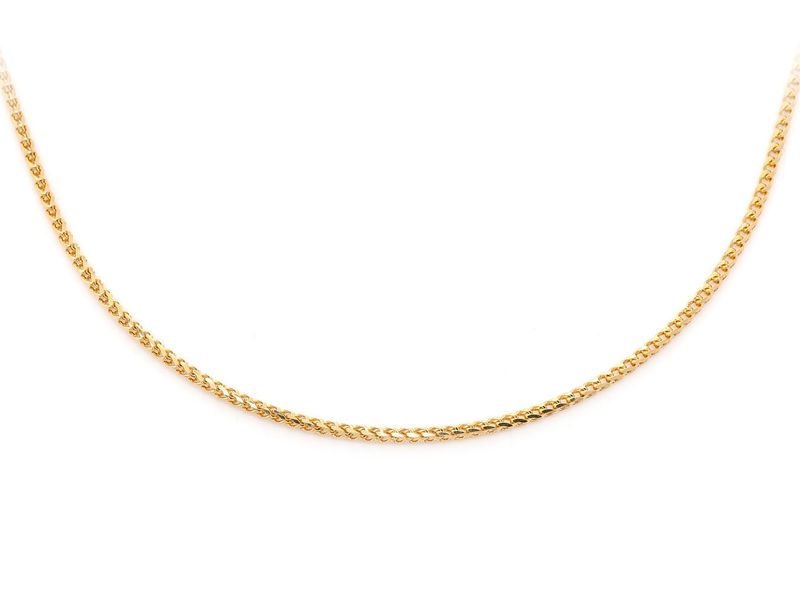 1mm 14K Franco Chain