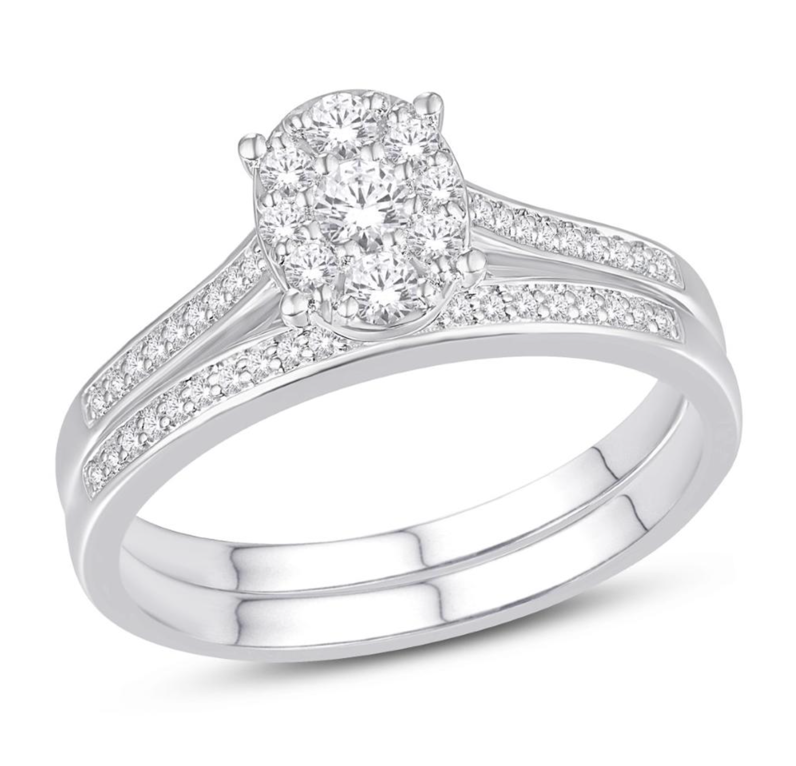 14KT Gold Diamond Women's Ring 0.34CTW