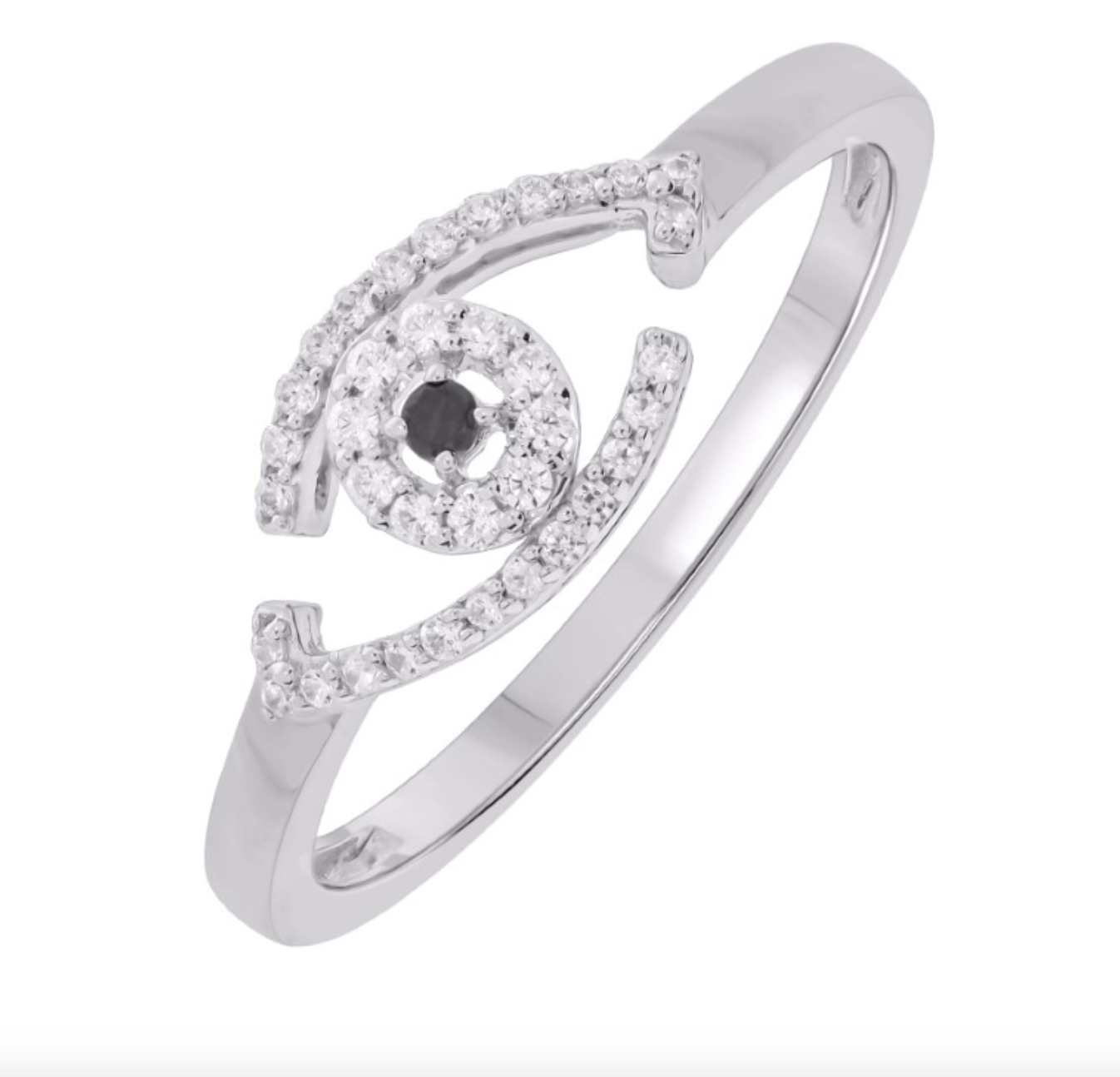 10KT Gold Diamond Women's Ring 0.15CTW