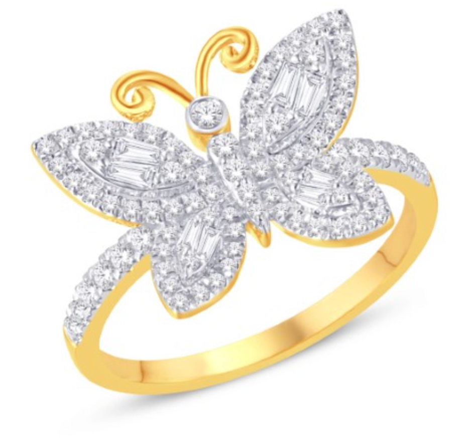 10KT Gold Diamond Women's Ring 0.50CTW