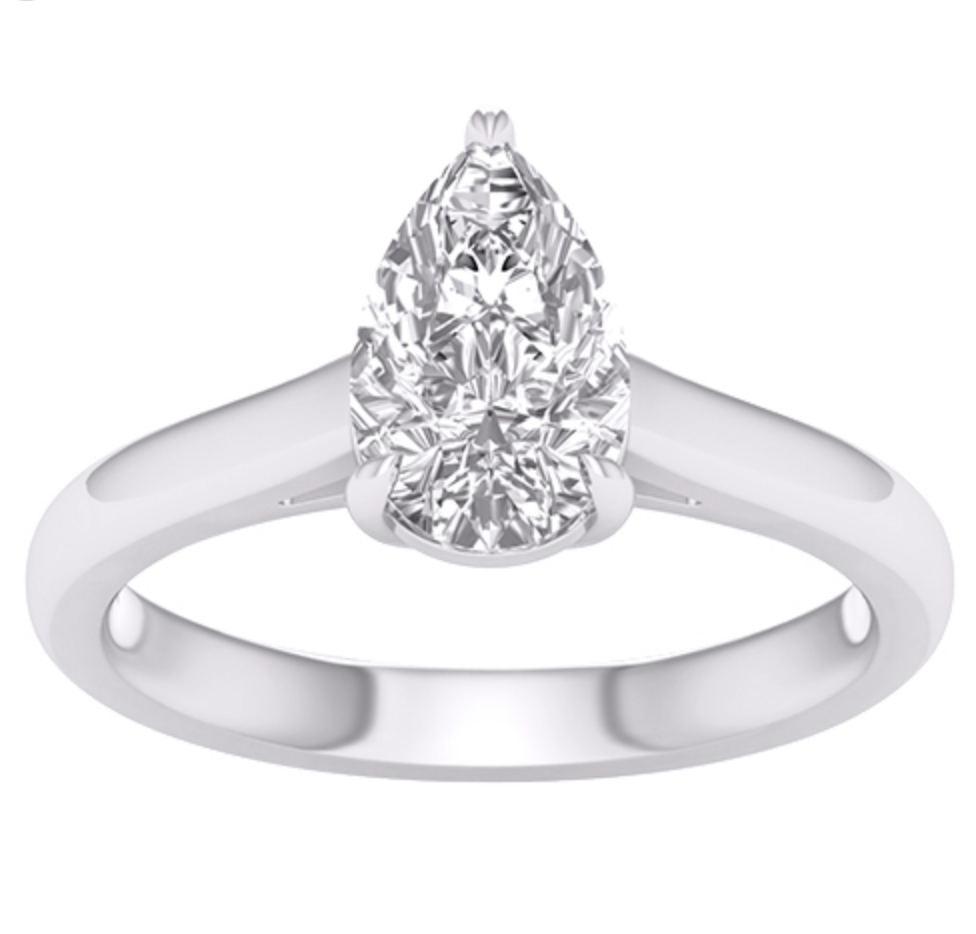 14KT Gold Diamond Women's Ring 1.50CTW(LAB GROWN DIAMONDS)