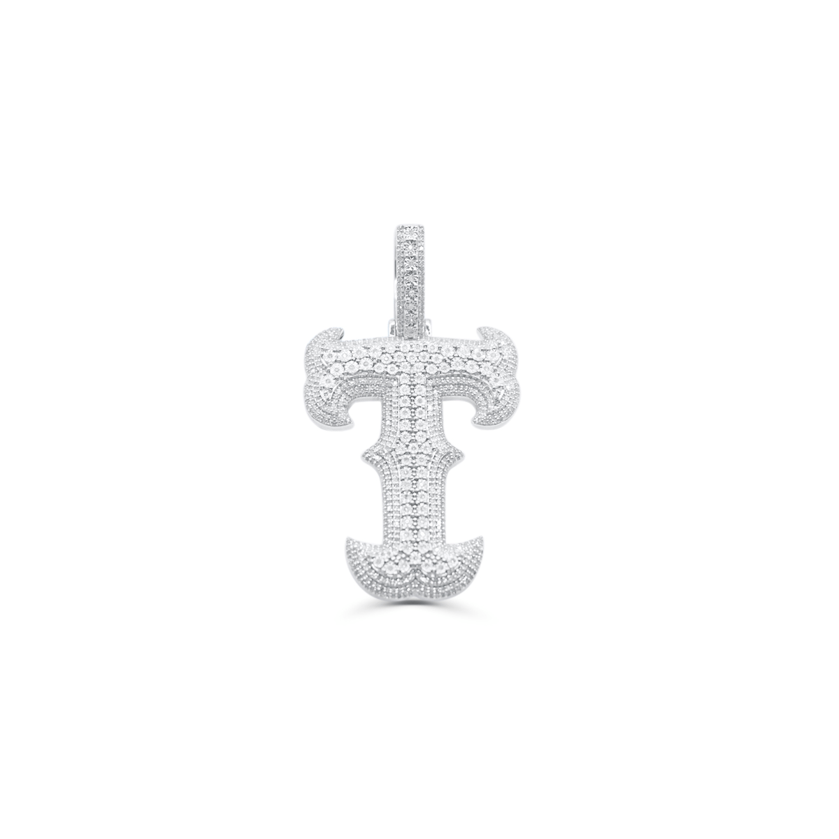 925 Sterling Silver Diamond Pendant 2.00CT