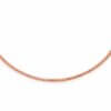 Rose Gold 1.5mm 14 Gold Franco Chain