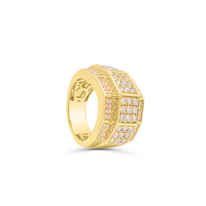 14K Gold Diamond Men's Ring 2.50CT