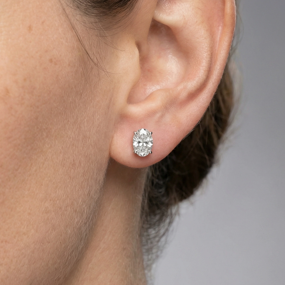 Lab Diamond Earrings