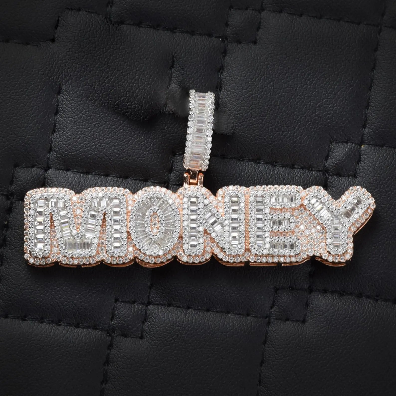 Money Custom Iced Out Pendant Moissanite [5.50 CTW] 925 Sterling Silver