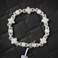 Clover Iced Out Bracelet [13.95CTW] Moissanites in 925 Sterling Silver