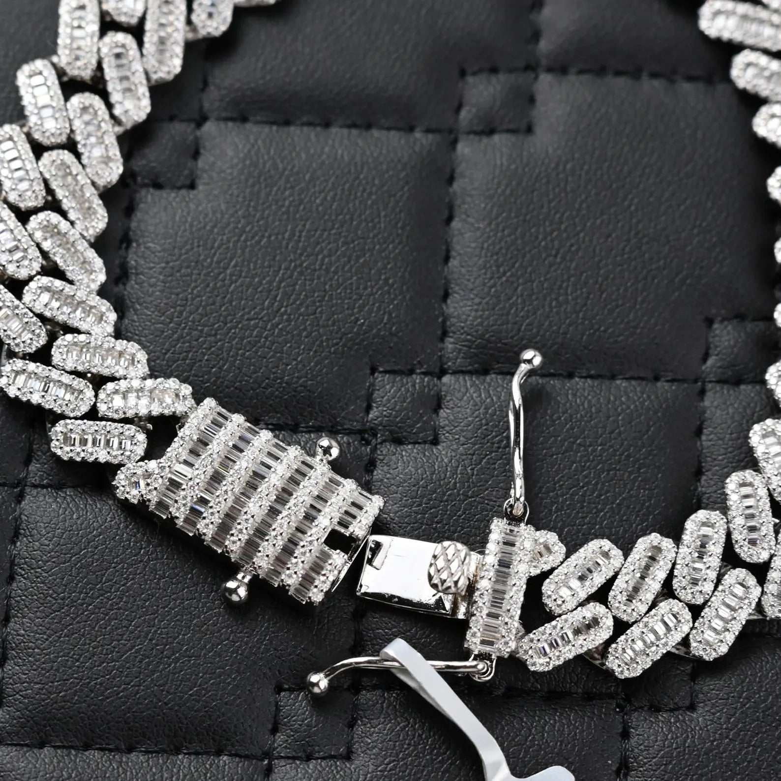 Iced Out Miami Cuban Bracelet [10 CTW] Moissanites in 925 Sterling Silver