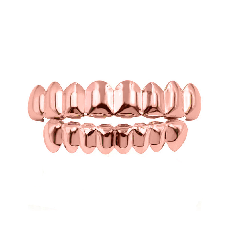 Solid Rose Gold Grillz