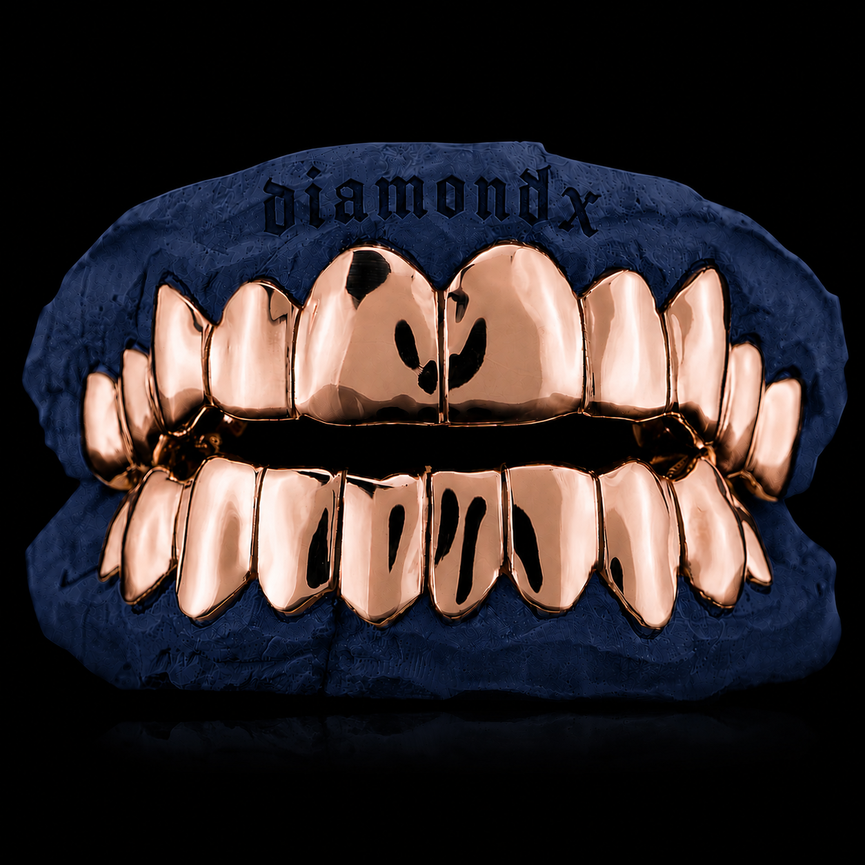 Solid Rose Gold Grillz