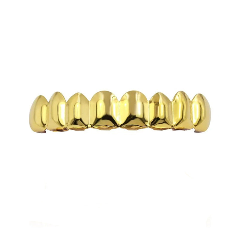 Solid White Gold Grillz