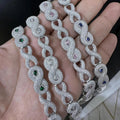 Iced Out Infinity Cuban Bracelet [9.30 CTW] Moissanites in 925 Sterling Silver