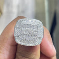 Men Moissanite Custom King Ring [3.62 CTW] in 925 Sterling Silver