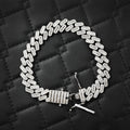 Iced Out Miami Cuban Bracelet [10 CTW] Moissanites in 925 Sterling Silver