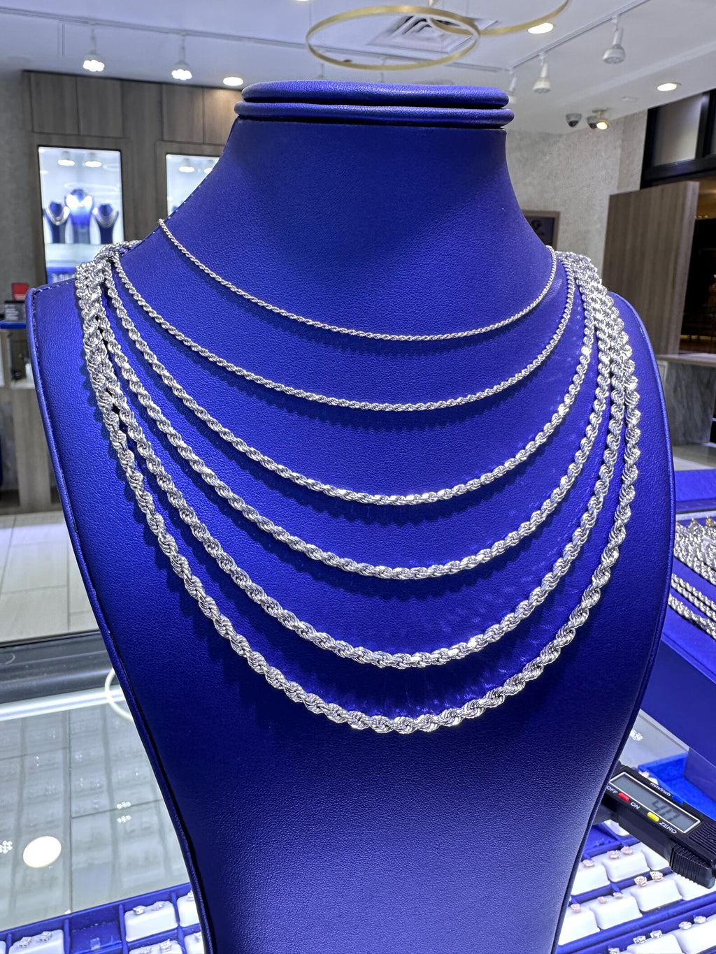 925 Sterling Silver Rope Chains