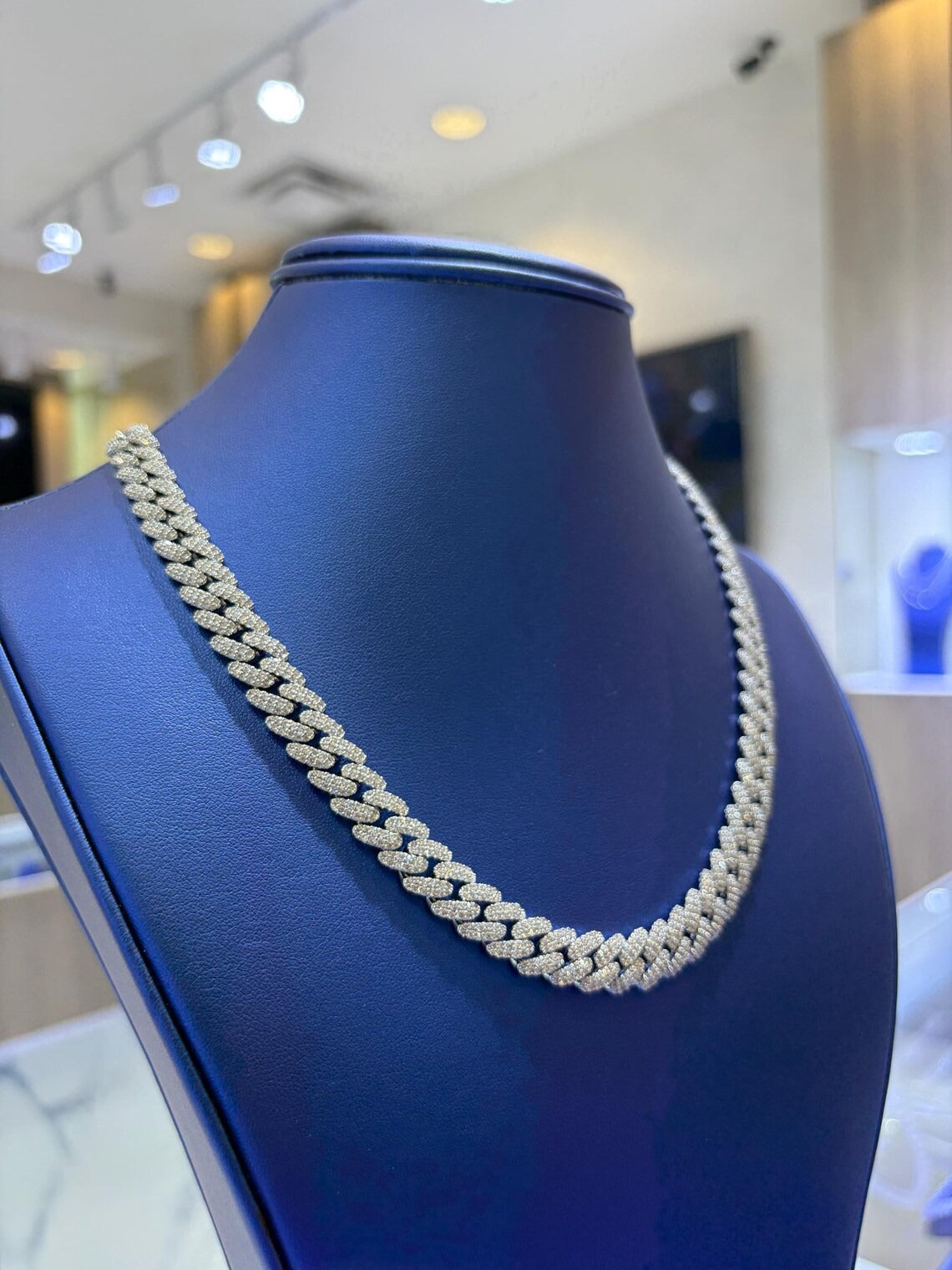 10mm Iced Out Cuban Chain