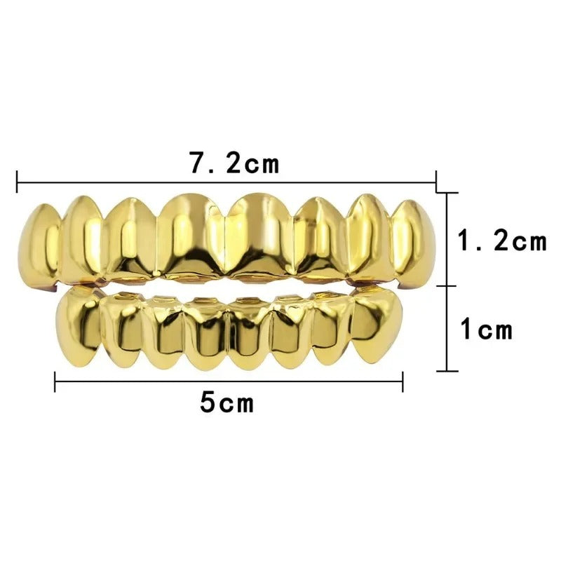 Solid Yellow Gold Grillz