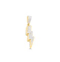 10K Gold Diamond Pendant 0.40CT