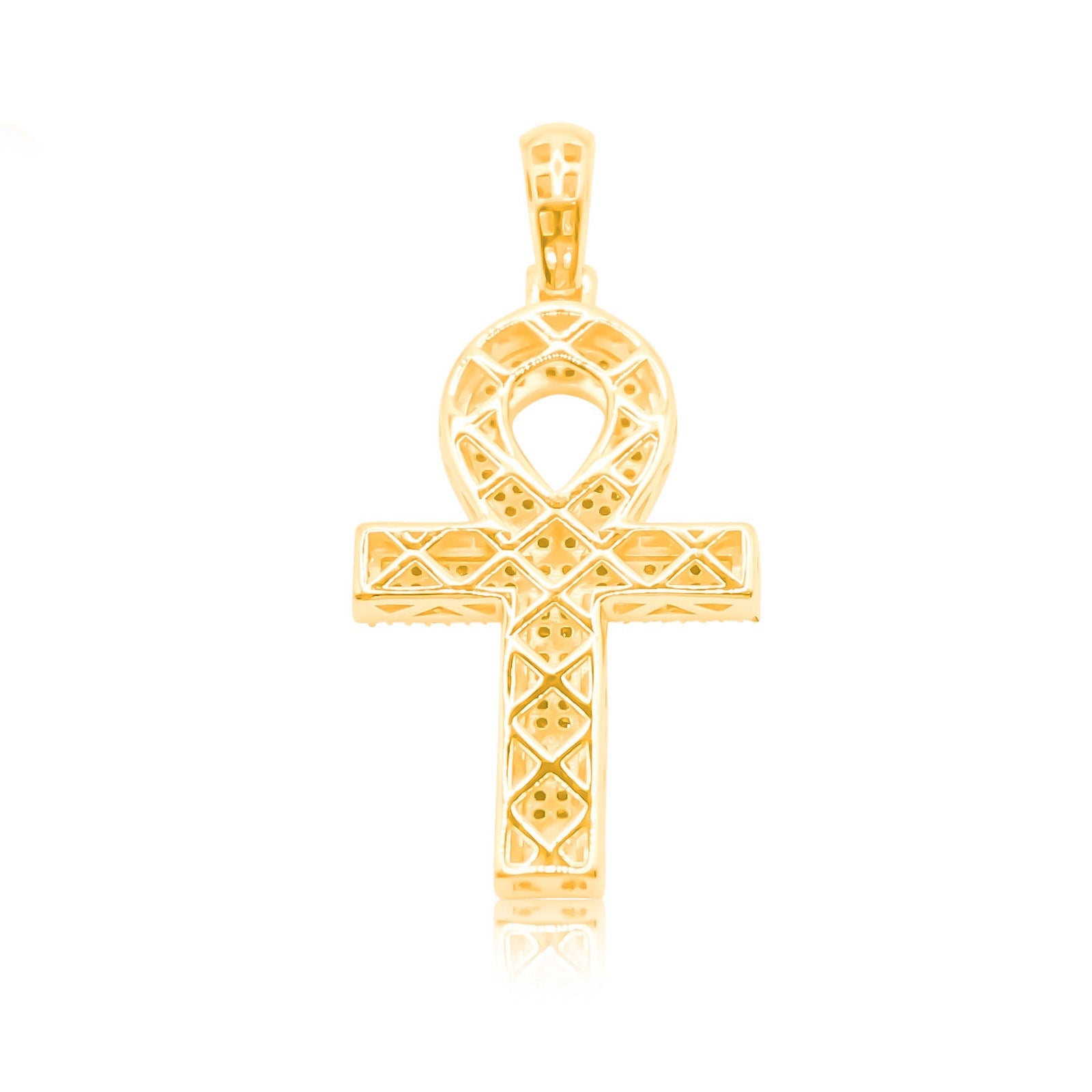 10K Gold Diamond Pendant 0.50CT