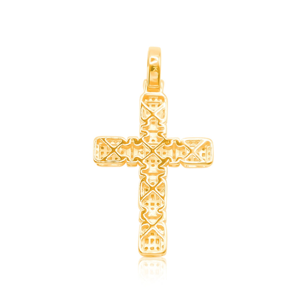 10K Gold Diamond Pendant 0.60CT