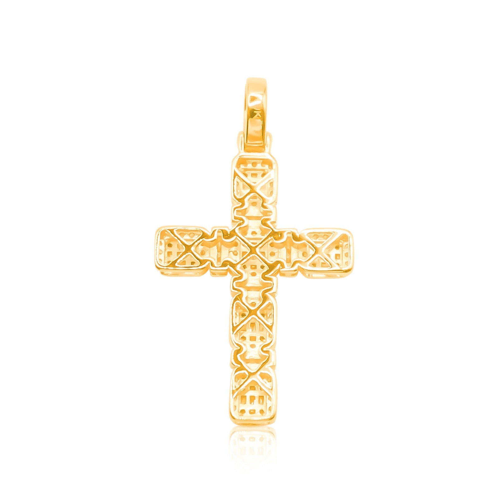 10K Gold Diamond Pendant 0.60CT