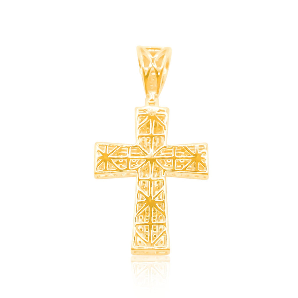 10K Gold Diamond Pendant 0.60CT