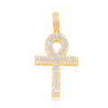 10K Gold Diamond Pendant 0.60CT