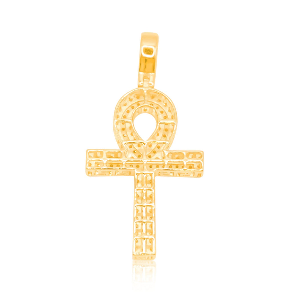 10K Gold Diamond Pendant 0.60CT