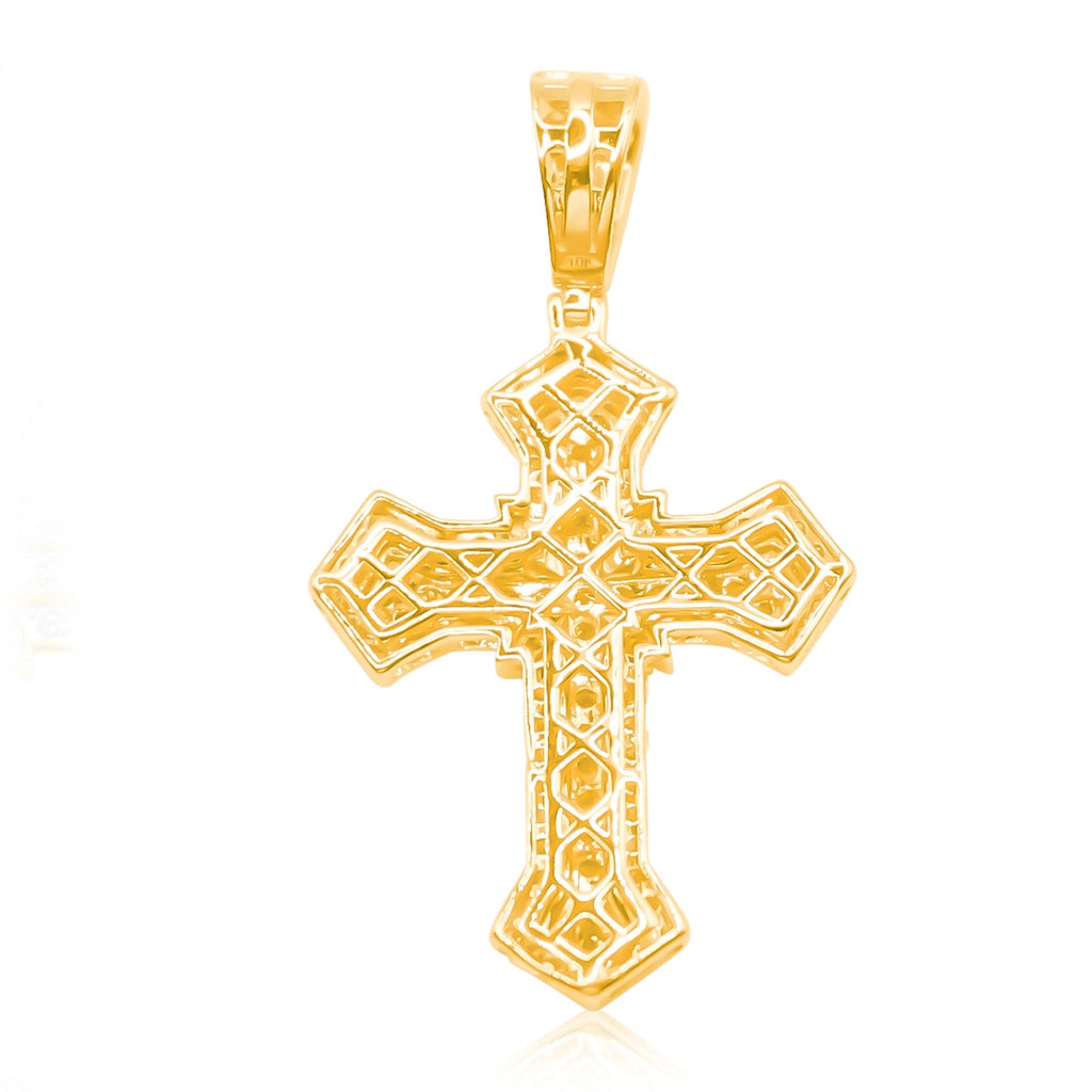 10K Gold Diamond Pendant 0.70CT