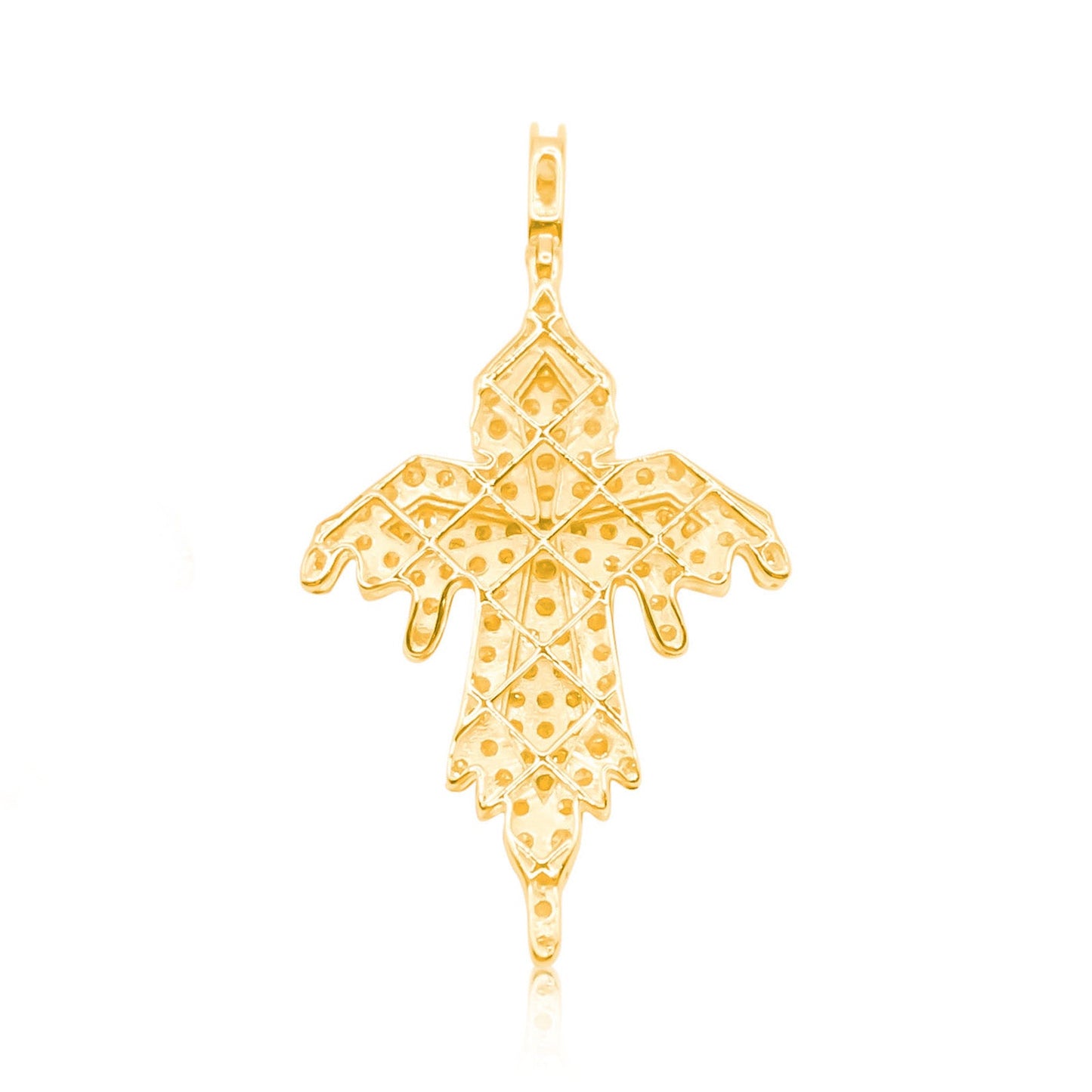 10K Gold Diamond Pendant 0.70CT