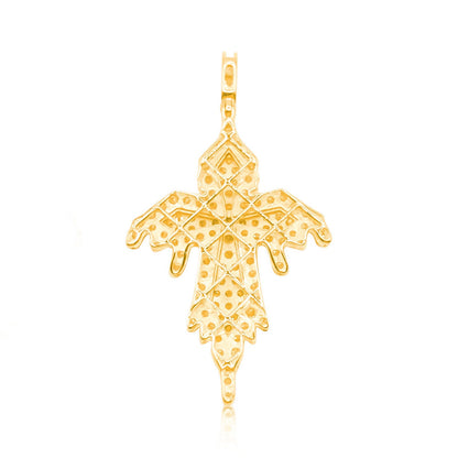 10K Gold Diamond Pendant 0.70CT