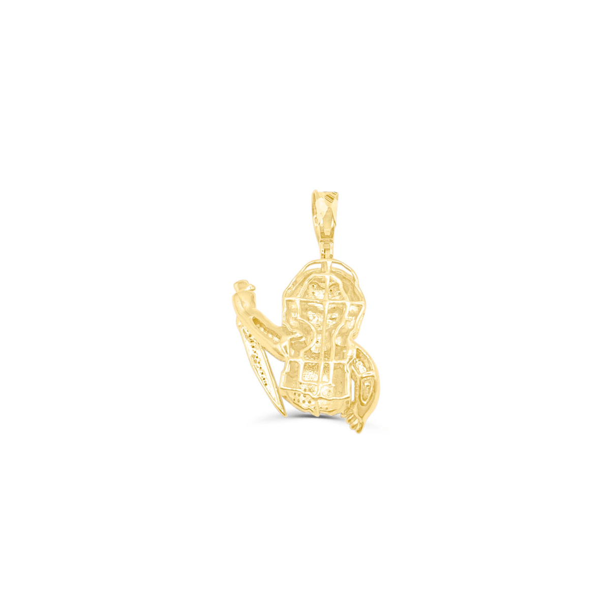 10K Gold Diamond Pendant 0.75CT