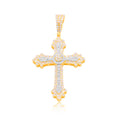 10K Gold Diamond Pendant 0.75CT