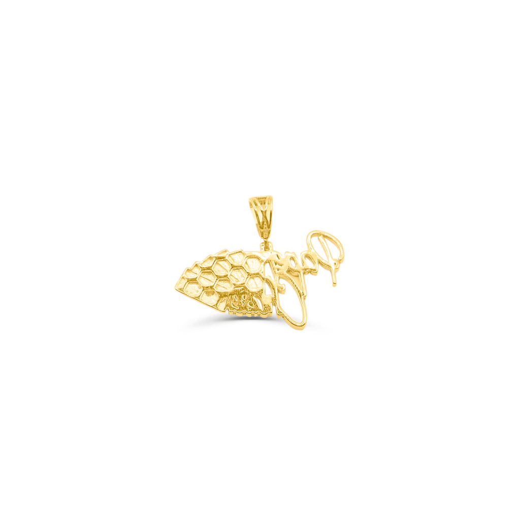10K Gold Diamond Pendant 0.75CT