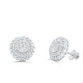 10K Yellow Gold Diamond Earring