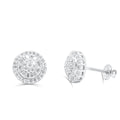 10K Yellow Gold Diamond Earring
