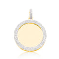 10K Gold Diamond Custom Memory Pendant 0.80CT