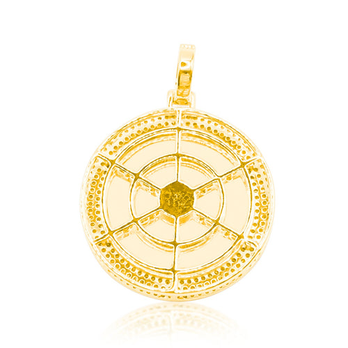 10K Gold Diamond Custom Memory Pendant 0.80CT