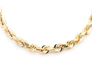 6mm 10K Hollow Rope Chain