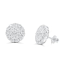 10K Yellow Gold Diamond Earring