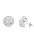 10K Yellow Gold Diamond Earring